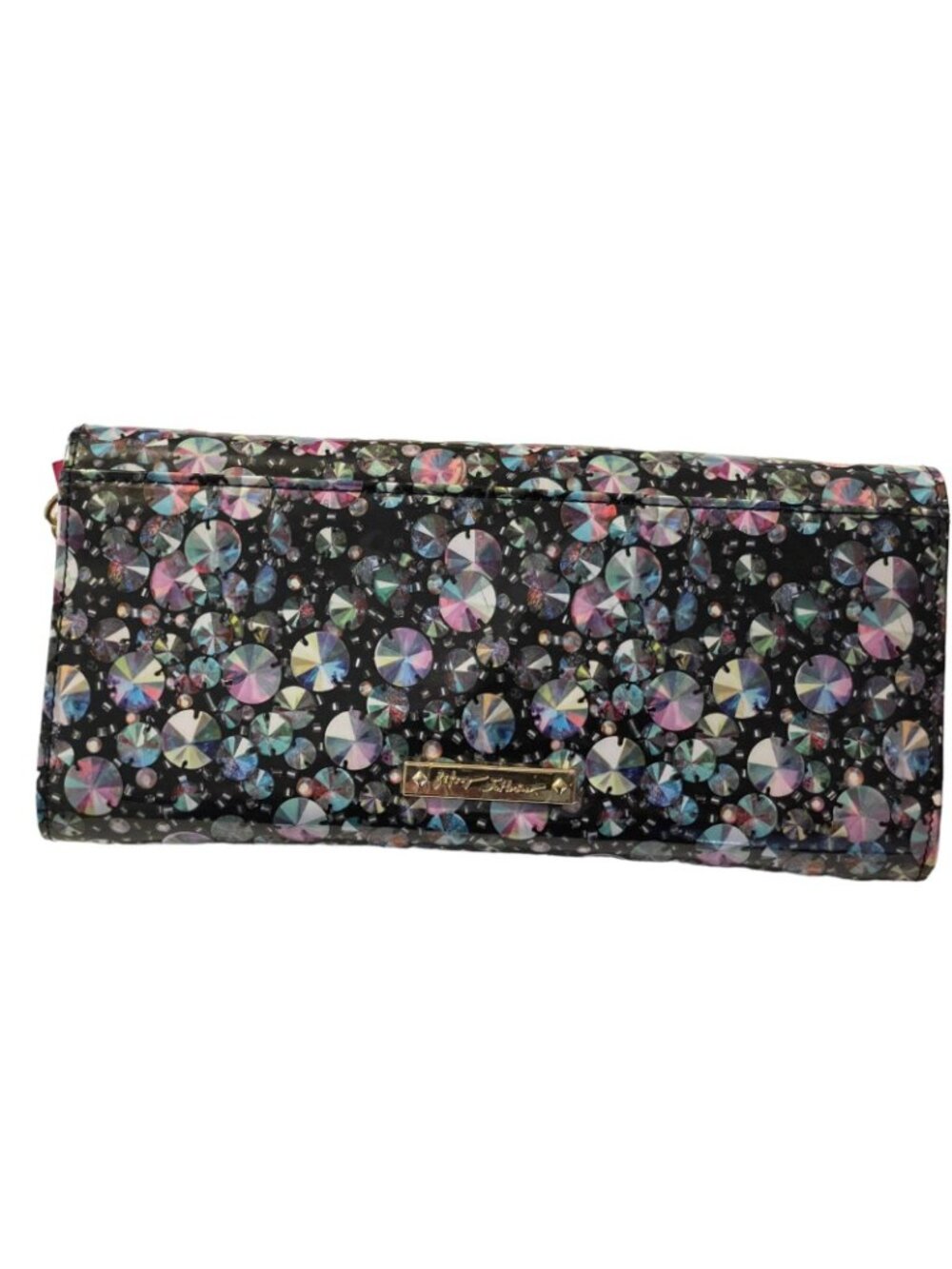 Betsey Johnson Clear Xolyla Double Bow Crossbody Handbag new - Picture 4 of 16